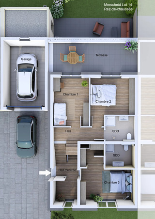 Haus 3 Zimmer zu verkaufen in Merscheid