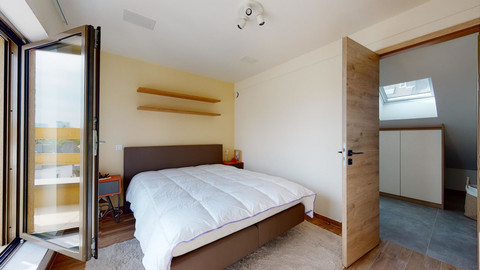 Duplex 1 chambre(s) à louer à Luxembourg-Limpertsberg