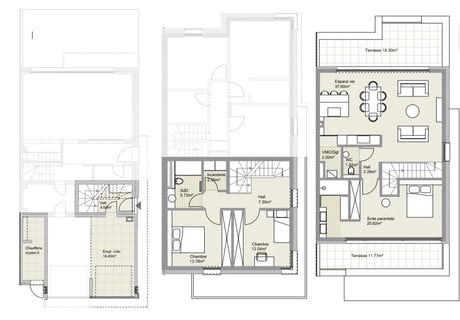 Maisonettewohnung 3 Zimmer zu verkaufen in Leudelange