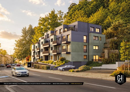 Einzimmerwohnung zu verkaufen in Luxembourg-Neudorf