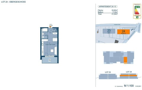 Studio to rent in Bertrange
